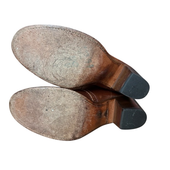 FRYE AND CO. Jane Stiched Tall Brown Boot - Picture 13 of 16